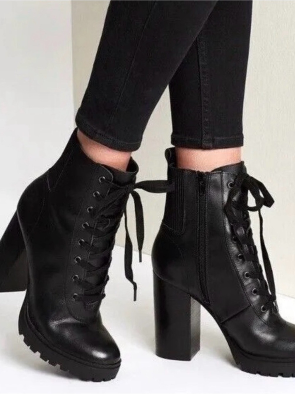 Steve Madden Lola combat boot